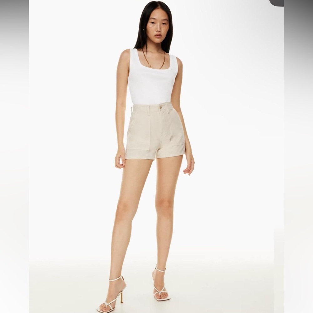 Aritzia Denim Forum 90’s High Rise Utility Shorts